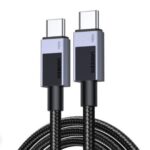 Kabelis Ugreen  Type C 2.0 Male To Type C 2.0 Male 5A Data Cable 1M (45063) Black