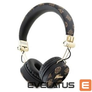 Wireless headphones Guess  Bluetooth ENC GUBH70EPOSMK Peony Script Round Shape Black