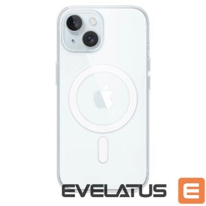 Back panel cover Apple - iPhone 15 Clear Case with MagSafe Clear