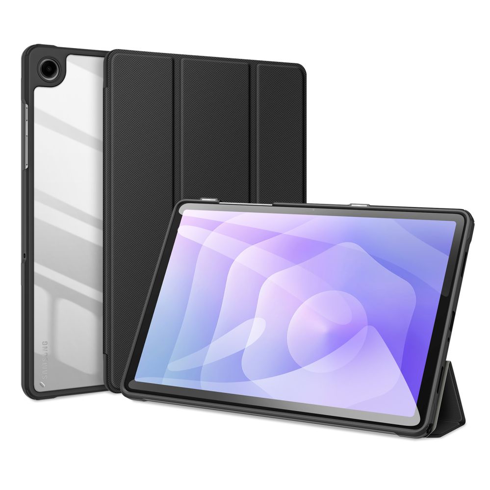 Kaaned Dux Ducis Samsung Galaxy Tab A9 Plus / A11 Plus Toby case with flip stand Black
