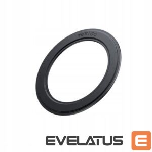 Auto holder yesido  PU leather Iron Sheet Ring C208 Black