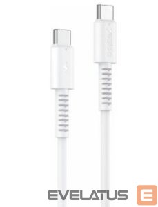 Cable yesido  60W C to C PVC Data Cable CA154 White