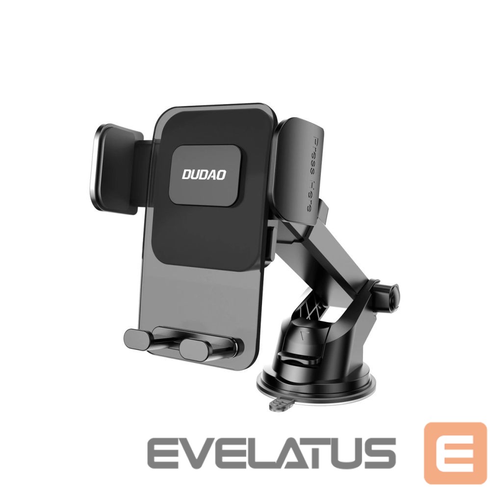 Auto holder Dudao F8Max+ car holder for dashboard or windshield Black