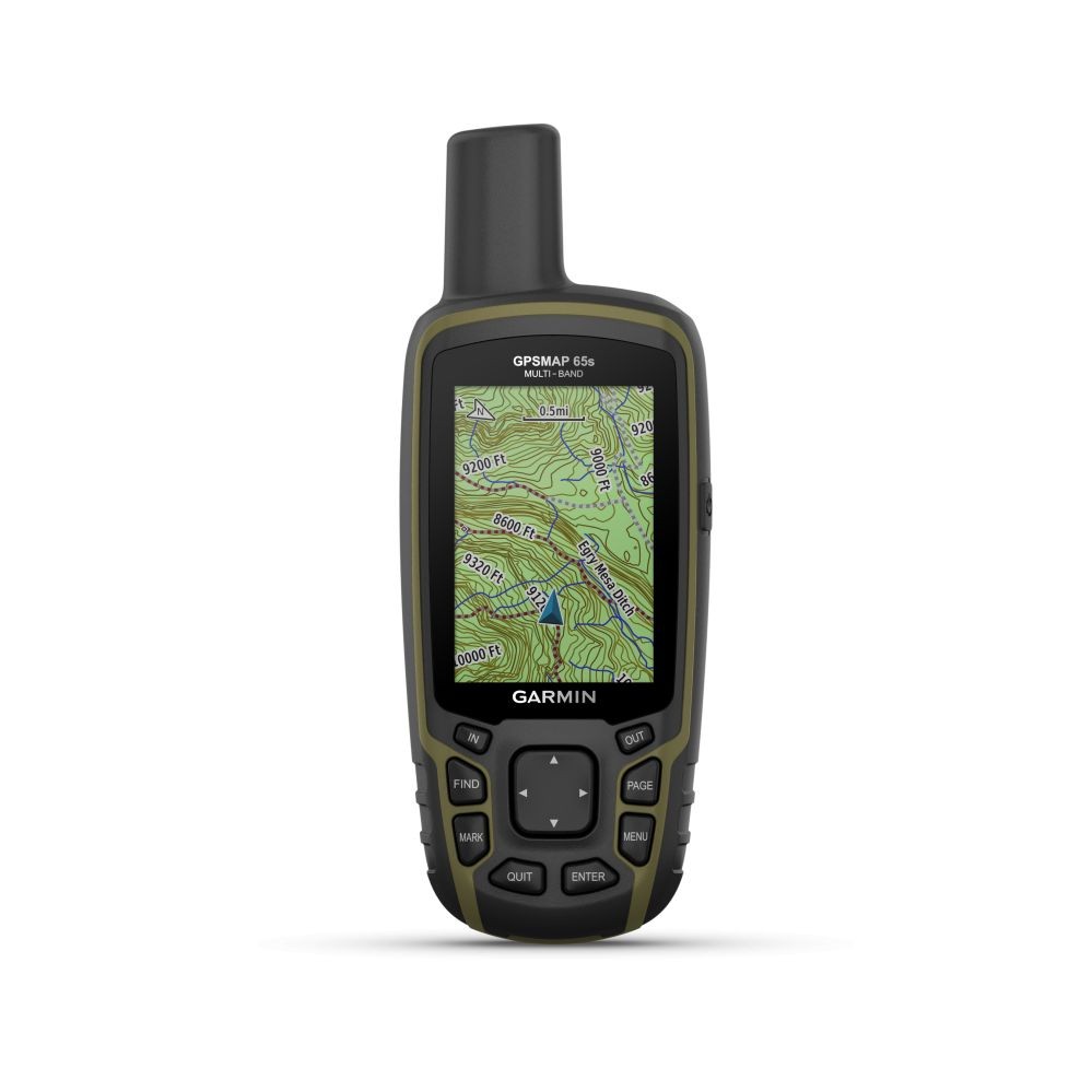 GPS Garmin GPSMAP 65s Multi-band/multi-GNSS handheld with sensors