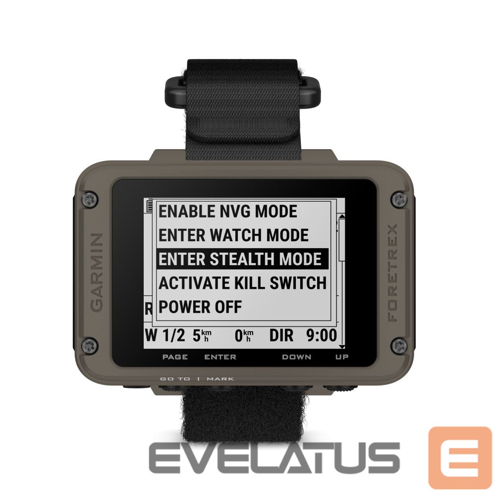 GPS Garmin Foretrex 901 Ballistic Edition Wrist-mounted GPS Navigator with Strap