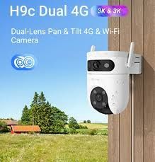 IP kameras EZVIZ  H9c Dual-Lens Pan & Tilt 4G & Wi-Fi Camera 3K & 3K  Camera 