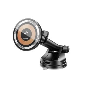 Auto charger Dudao  15W magnetic wireless extensio n-type suction Car Phone Black