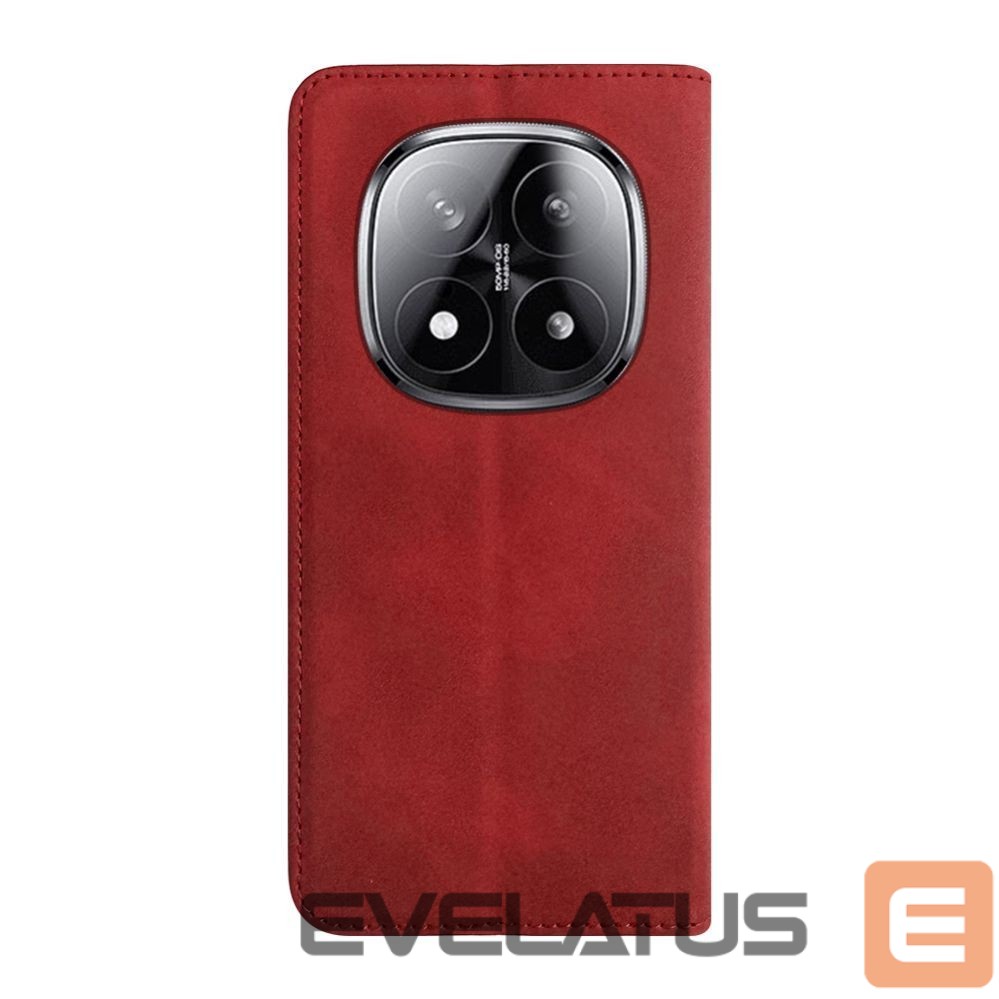 Kaaned - kaaned Evelatus Xiaomi Redmi Note 15 Pro Book Case Red