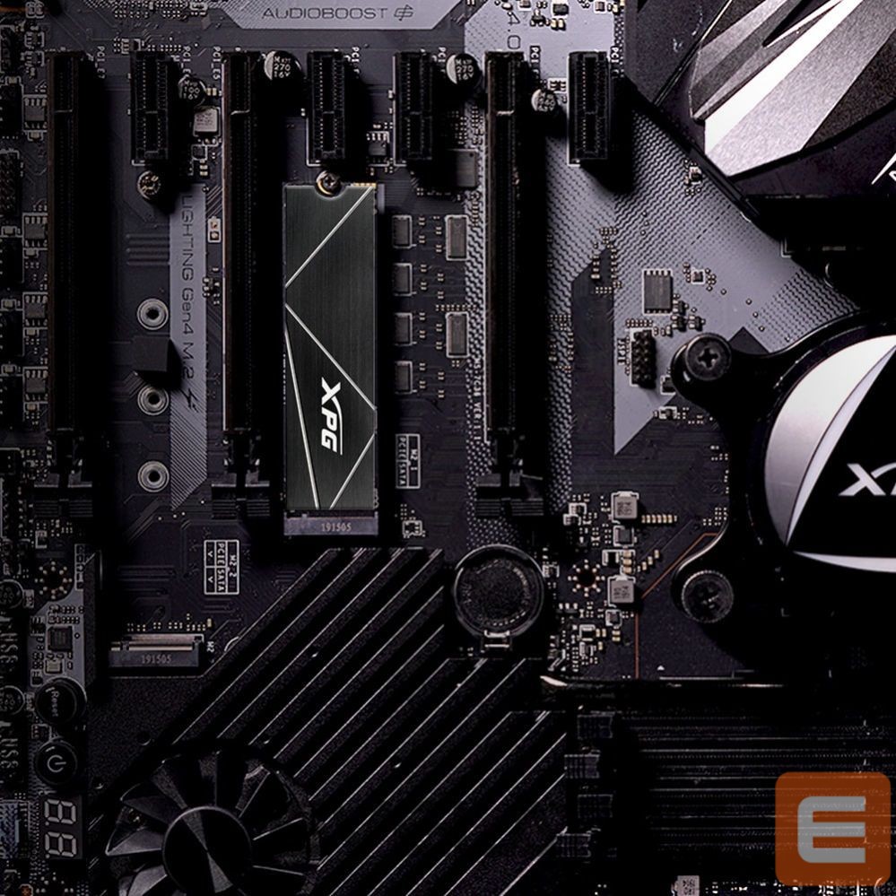 Hard drive SSD ADATA XPG Gammix S70 BLADE PCIe Gen4x4 Solid State Drive 512GB