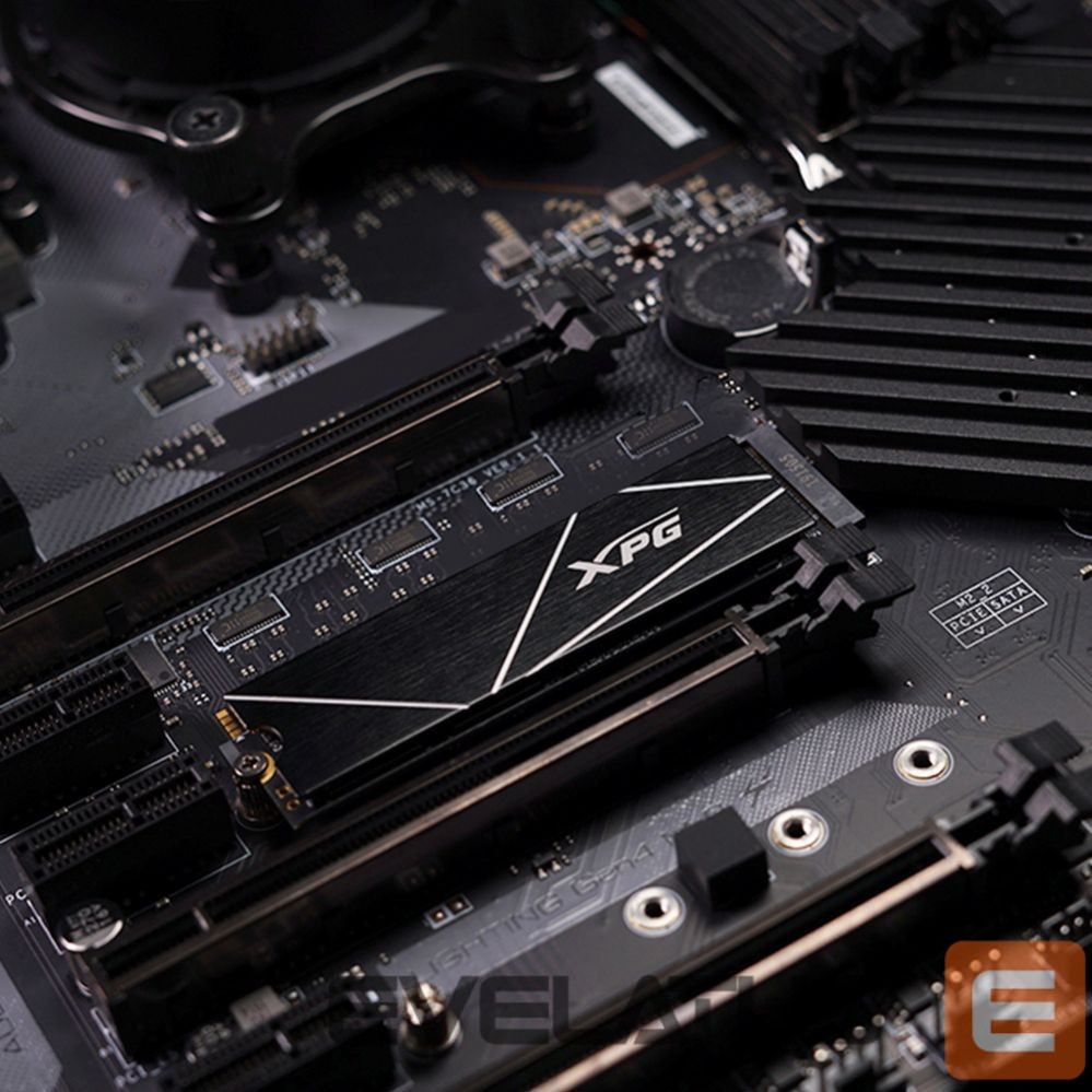 Hard drive SSD ADATA XPG Gammix S70 BLADE PCIe Gen4x4 Solid State Drive 512GB