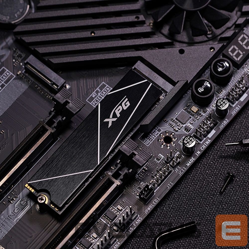 Hard drive SSD ADATA XPG Gammix S70 BLADE PCIe Gen4x4 Solid State Drive 512GB