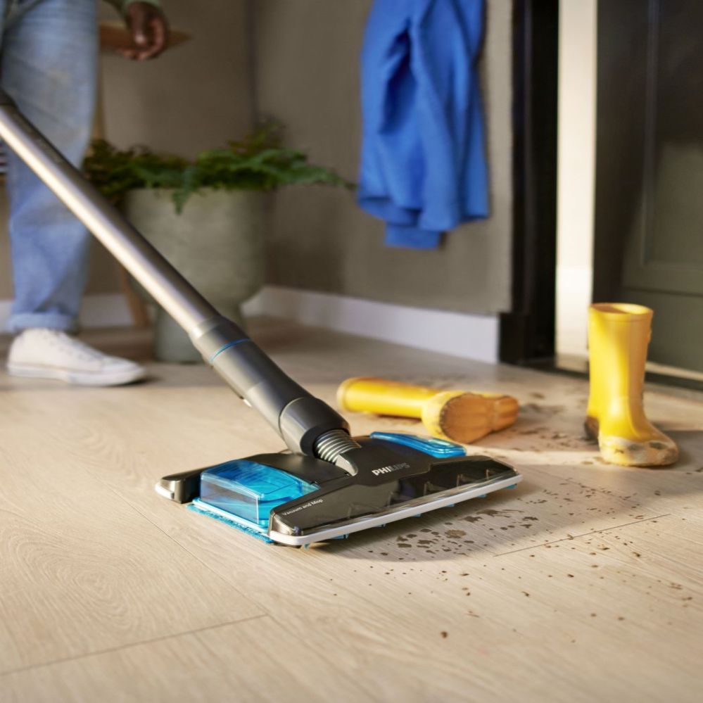 Tolmuimeja Philips XC8055/01 Aqua Plus Vacuum cleaner, Handstick, Cordless, Black