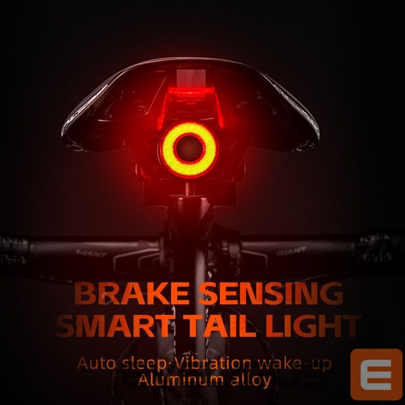 Teine toode Rockbros Rockbros Q5 rear bicycle light with intelligent stop system - black