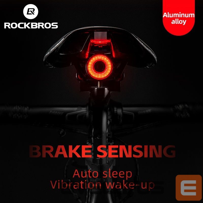 Teine toode Rockbros Rockbros Q5 rear bicycle light with intelligent stop system - black