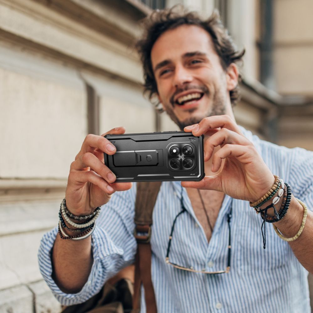 Muud kaubad Tech-Protect Tech-Protect Kevlar Pro Case for Xiaomi Redmi Note 14 Pro 5G / Poco X7 5G - Black