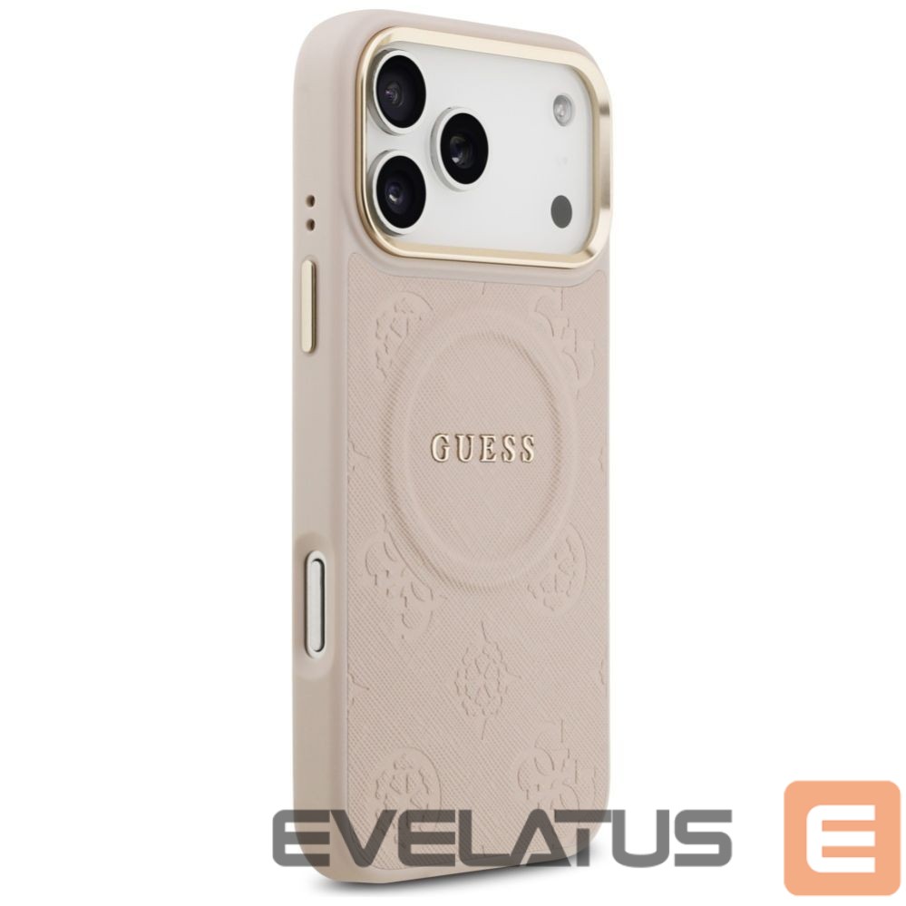 Muud kaubad Guess Guess Peony Hot Stamp MagSafe Case for iPhone 17 Pro Max - Pink