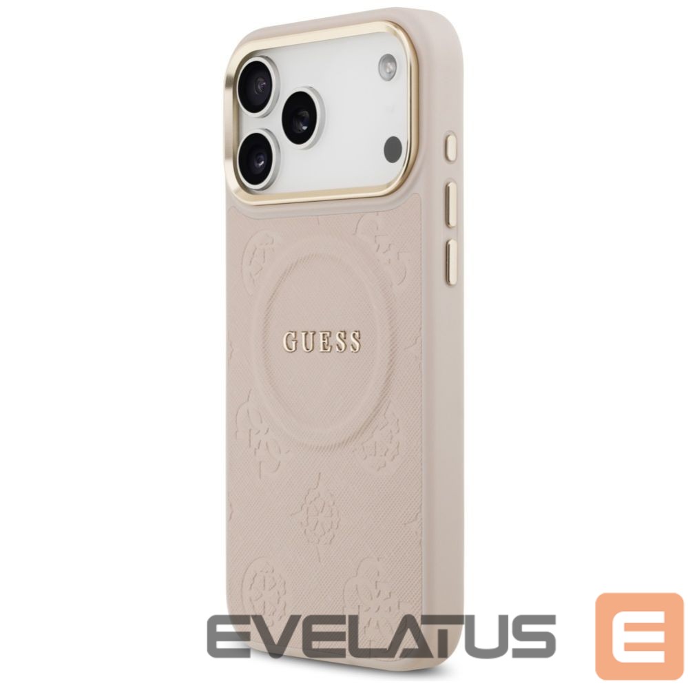 Muud kaubad Guess Guess Peony Hot Stamp MagSafe Case for iPhone 17 Pro Max - Pink