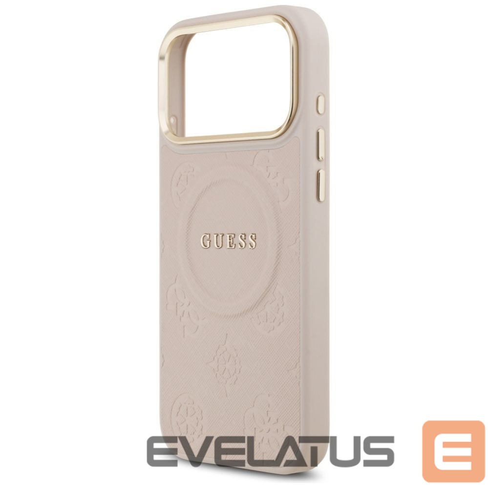 Muud kaubad Guess Guess Peony Hot Stamp MagSafe Case for iPhone 17 Pro Max - Pink