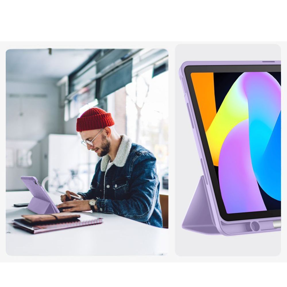 Muud kaubad Tech-Protect Tech-Protect SmartCase Pen Case for Lenovo Idea Tab 11.0 TB-336 - Purple