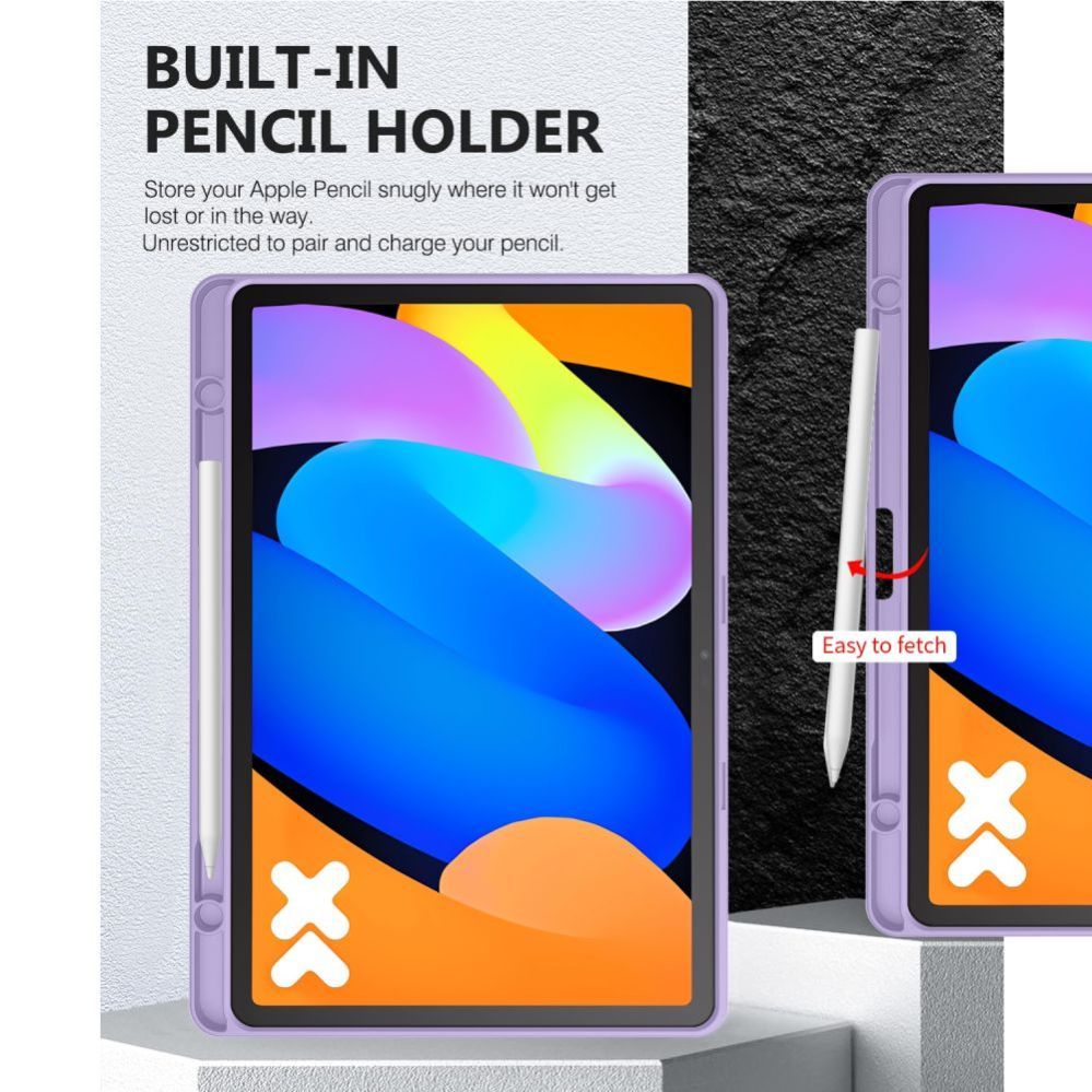 Muud kaubad Tech-Protect Tech-Protect SmartCase Pen Case for Lenovo Idea Tab 11.0 TB-336 - Purple