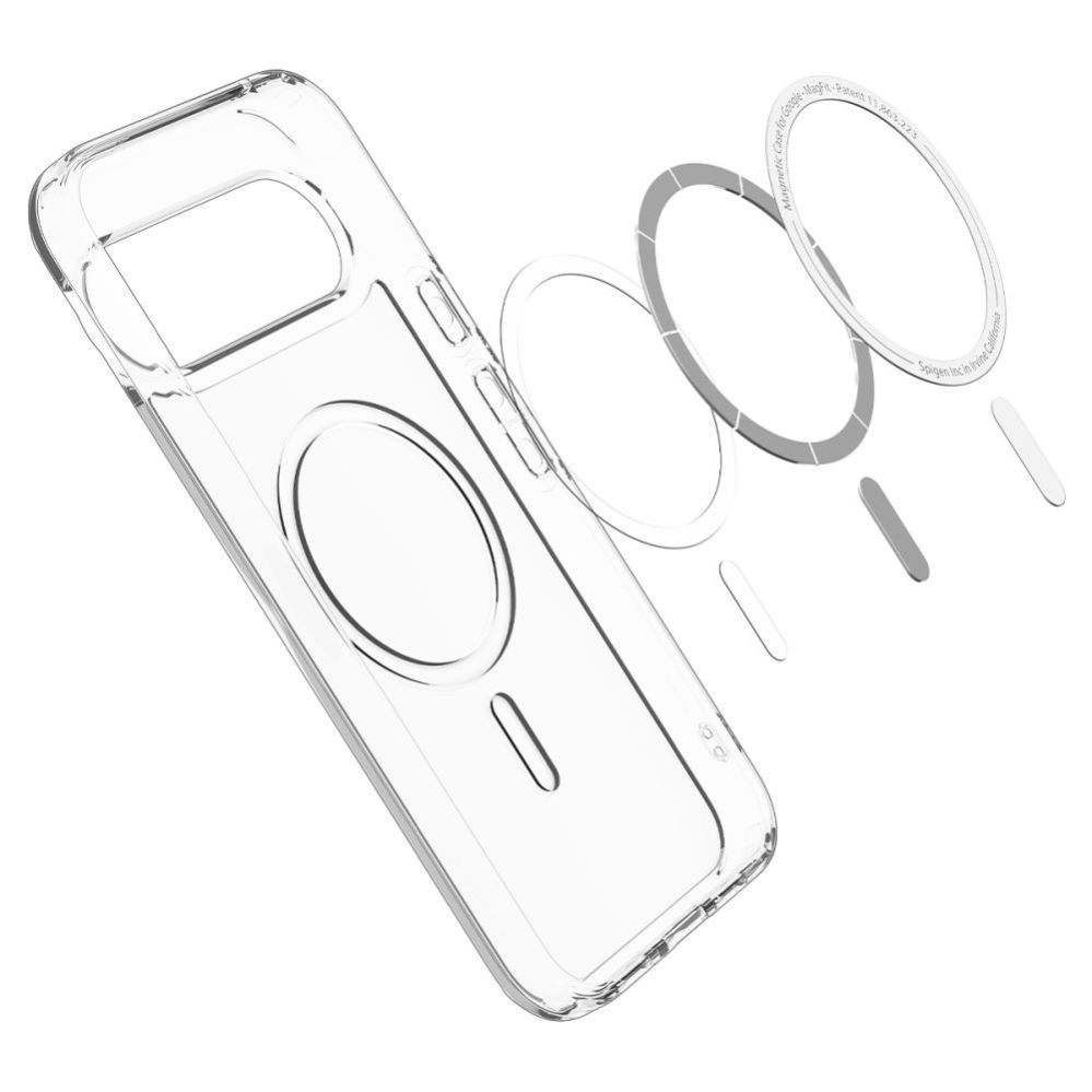 Muud kaubad Spigen Spigen Ultra Hybrid Mag MagSafe Case for Google Pixel 10 / 10 Pro - Clear and White