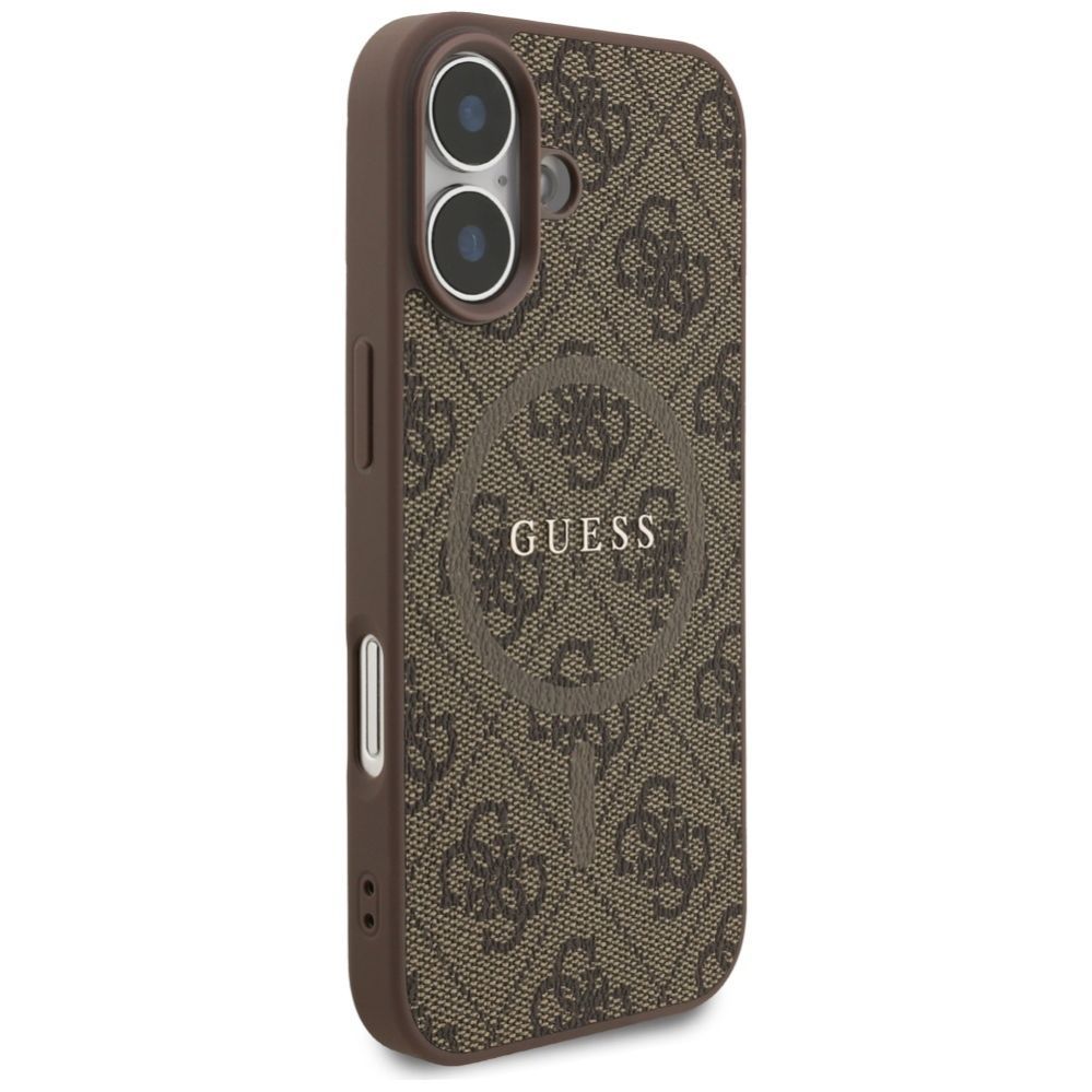 Muud kaubad Guess Guess 4G Ring Classic Logo MagSafe Case for iPhone 17 - Brown