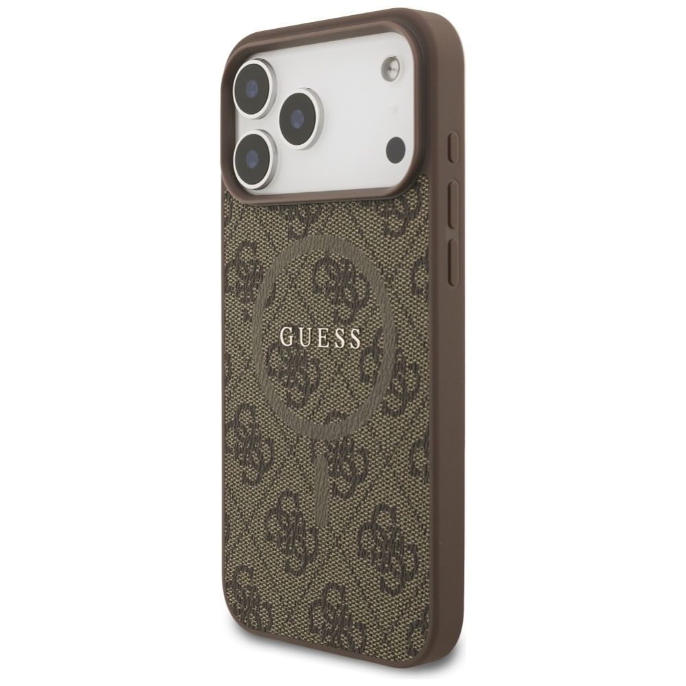 Muud kaubad Guess Guess 4G Ring Classic Logo MagSafe Case for iPhone 17 Pro Max - Brown