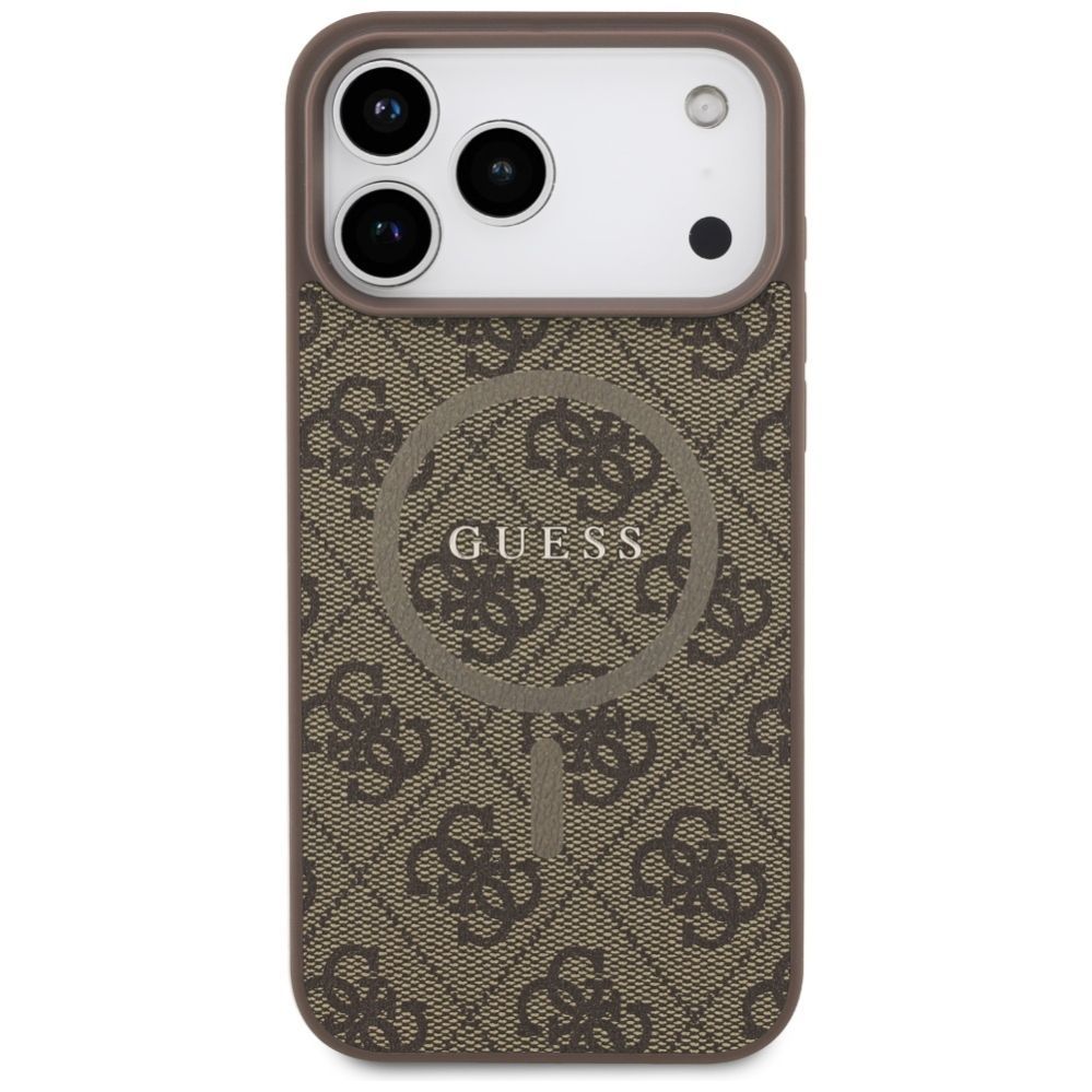 Muud kaubad Guess Guess 4G Ring Classic Logo MagSafe Case for iPhone 17 Pro Max - Brown