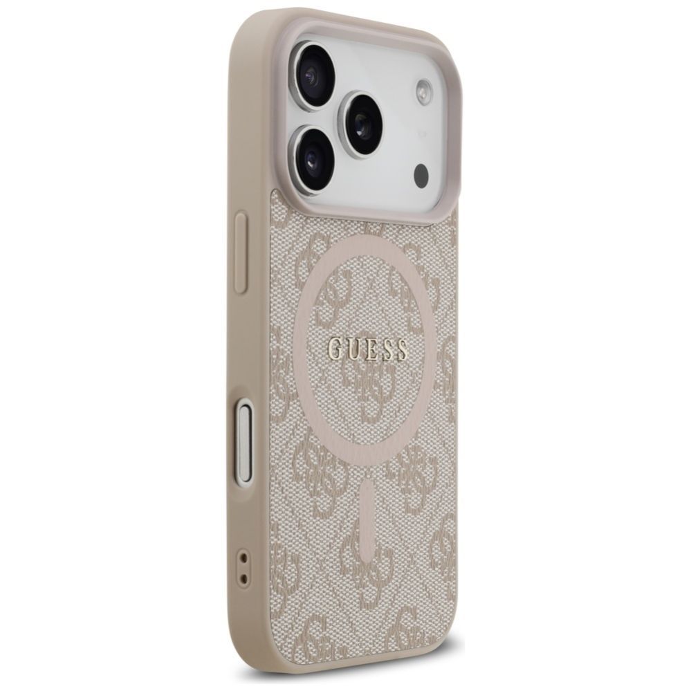 Muud kaubad Guess Guess 4G Ring Classic Logo MagSafe Case for iPhone 17 Pro - Pink