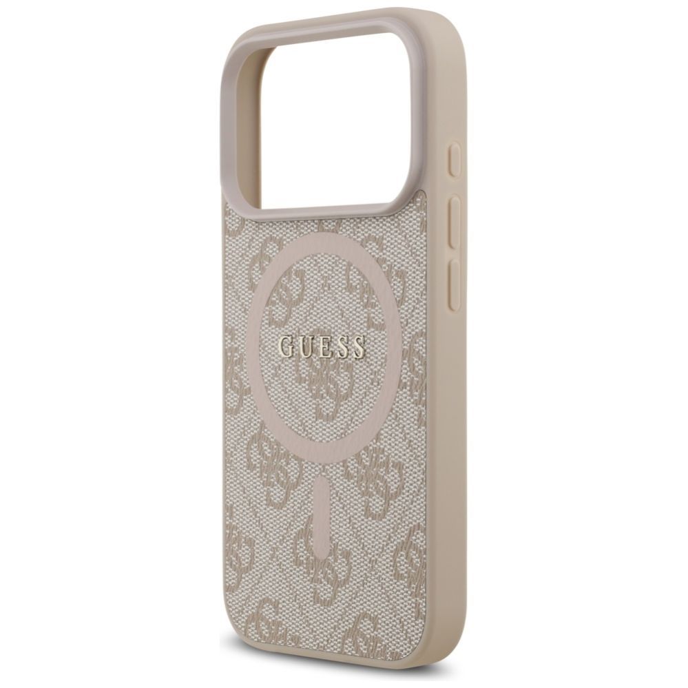Muud kaubad Guess Guess 4G Ring Classic Logo MagSafe Case for iPhone 17 Pro - Pink