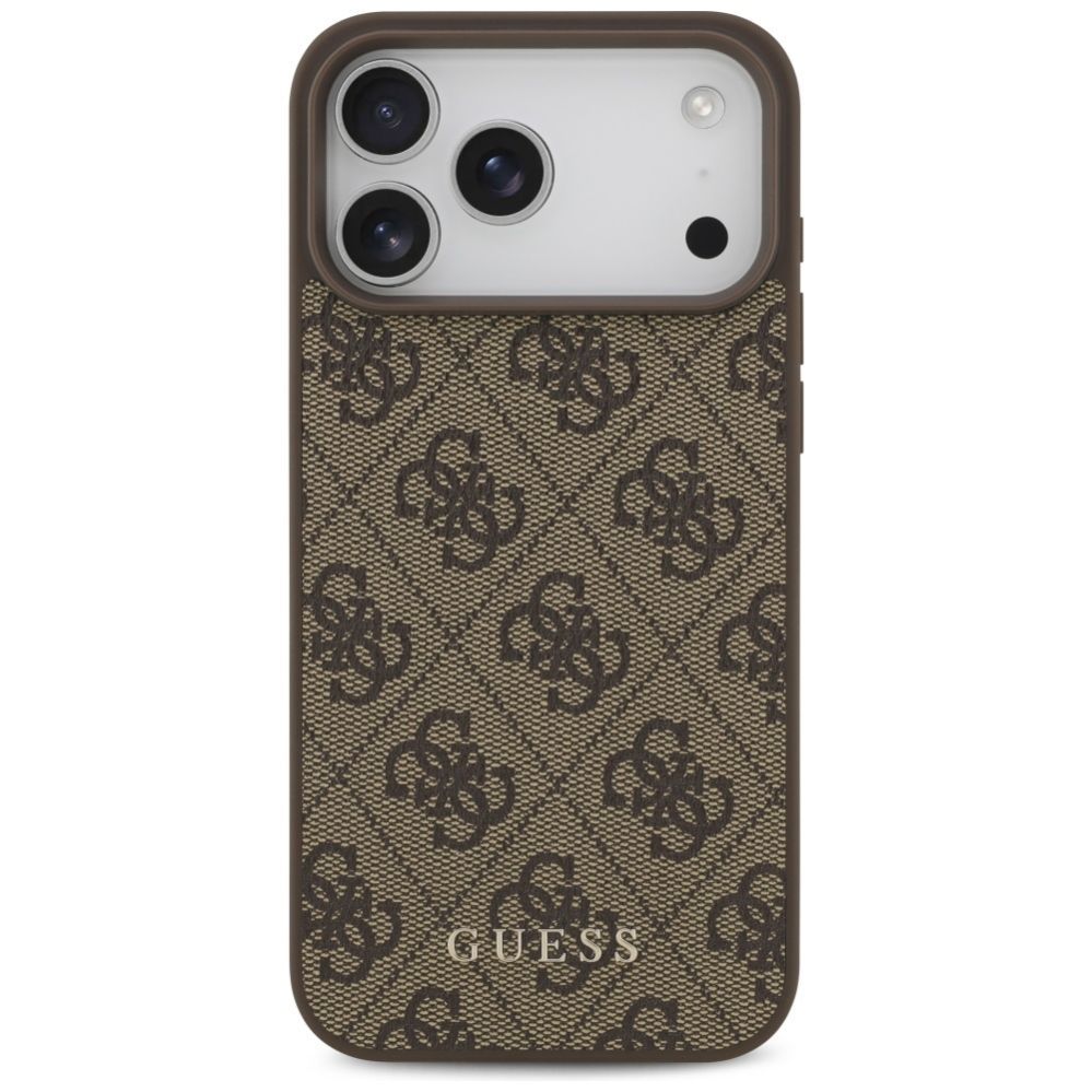 Muud kaubad Guess Guess 4G Classic Case for iPhone 17 Pro Max - Brown