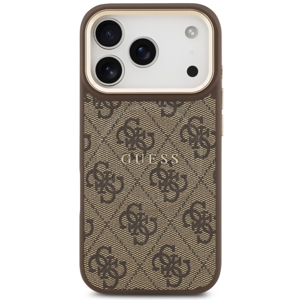 Muud kaubad Guess Guess 4G PU Classic Logo MagSafe Case for iPhone 17 Pro - Brown