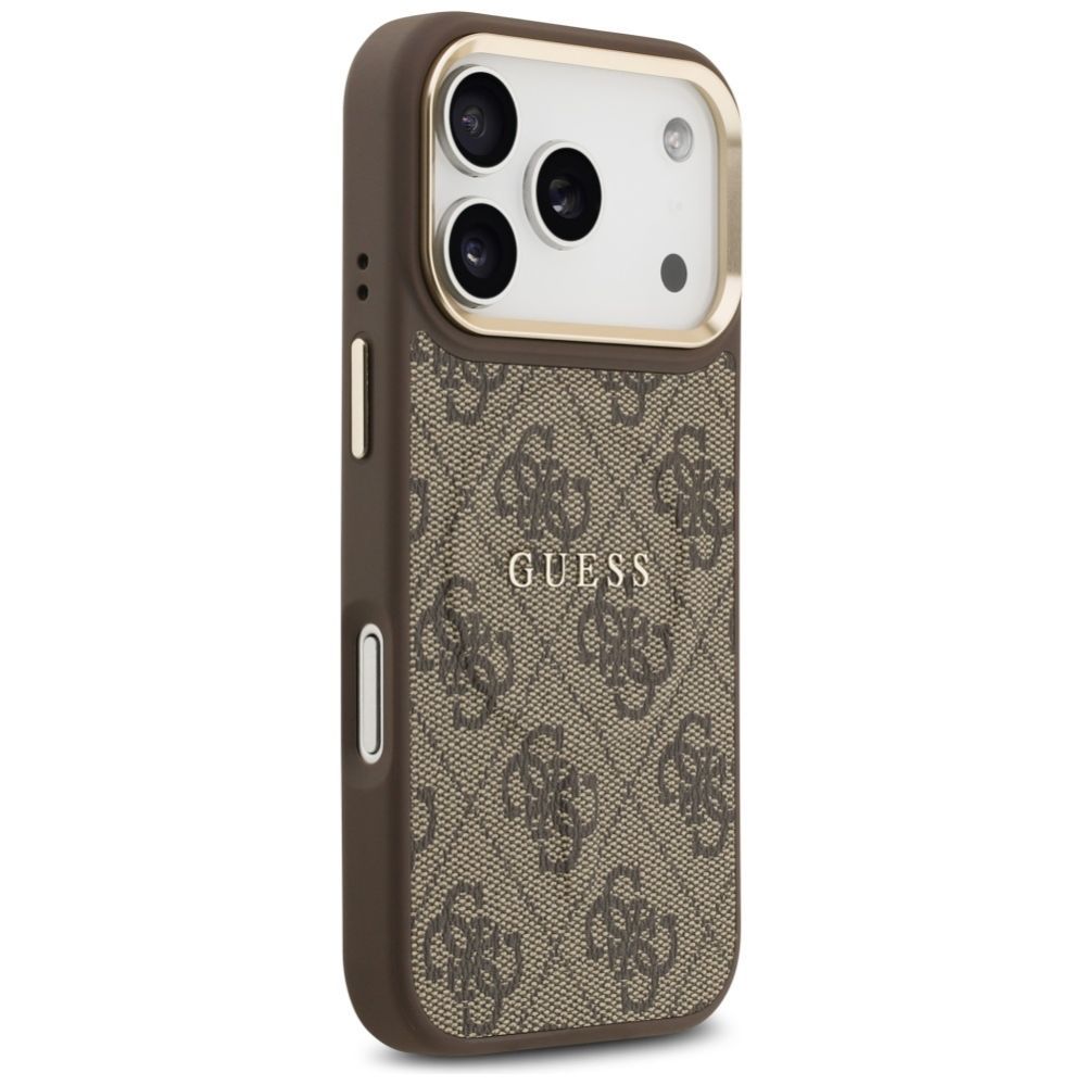 Muud kaubad Guess Guess 4G PU Classic Logo MagSafe Case for iPhone 17 Pro - Brown