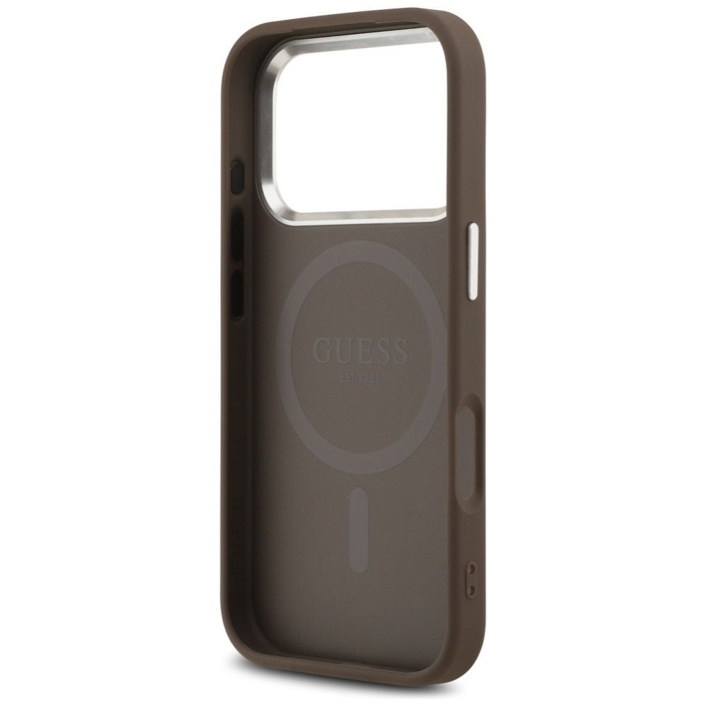 Other goods Guess Guess 4G Triangle Logo MagSafe case for iPhone 17 Pro - brown