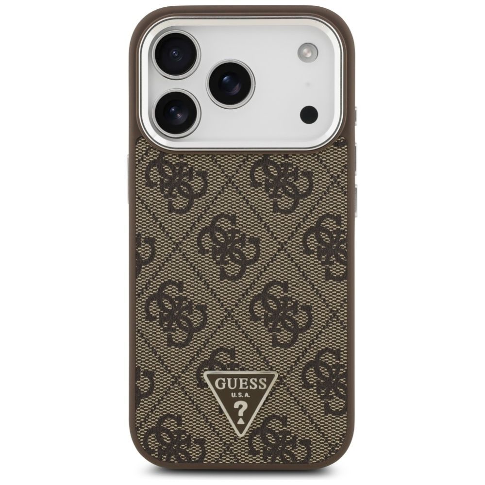 Other goods Guess Guess 4G Triangle Logo MagSafe case for iPhone 17 Pro - brown