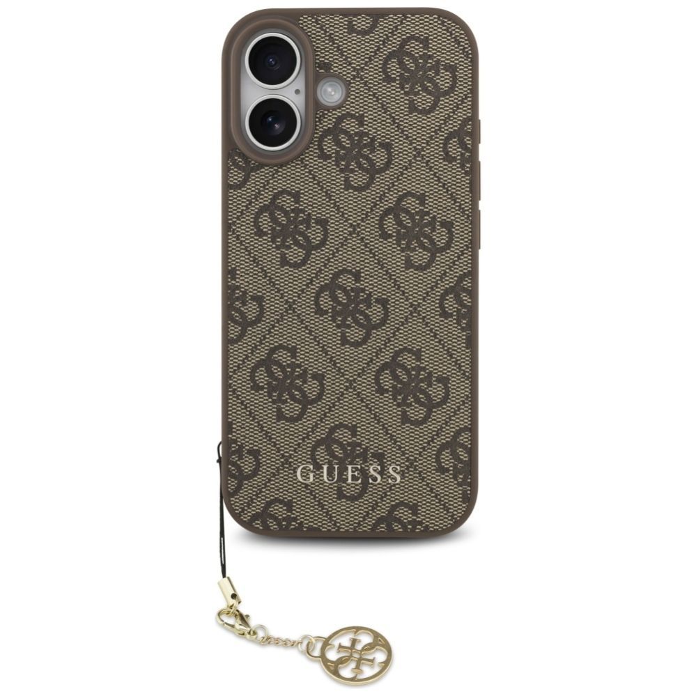 Muud kaubad Guess Guess 4G Charms Collection MagSafe case for iPhone 17 - brown