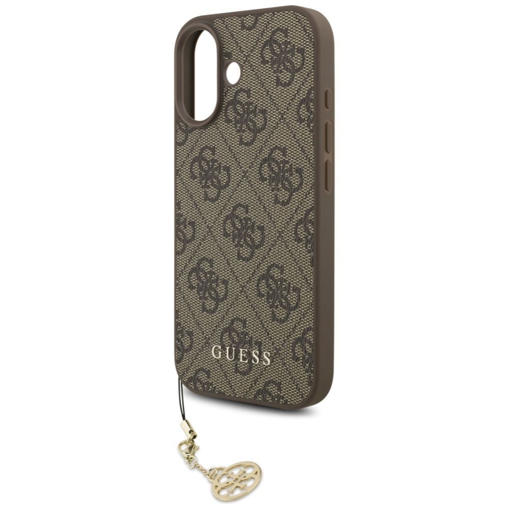 Muud kaubad Guess Guess 4G Charms Collection MagSafe case for iPhone 17 - brown