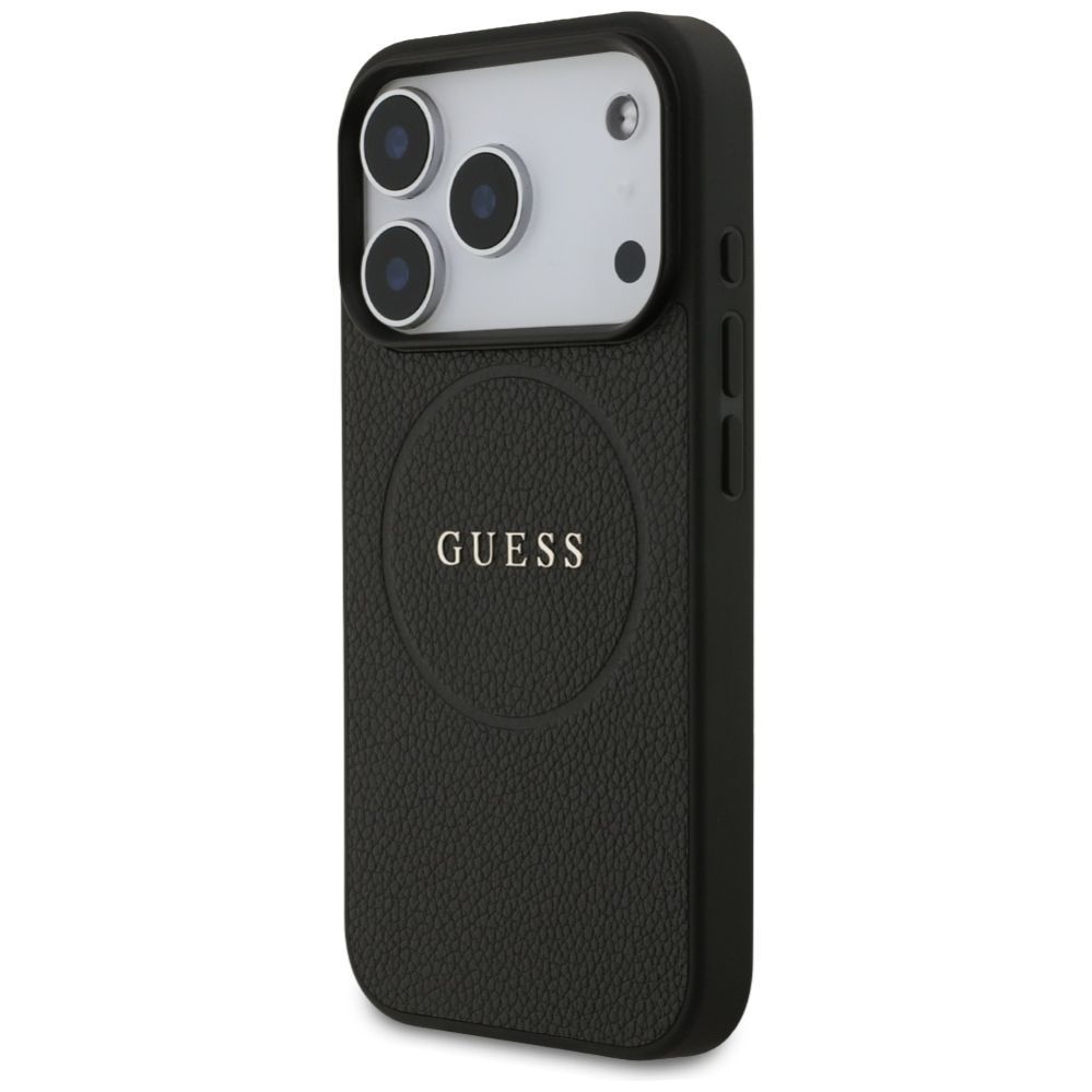 Other goods Guess Guess Grained Ring MagSafe case for iPhone 17 Pro - black