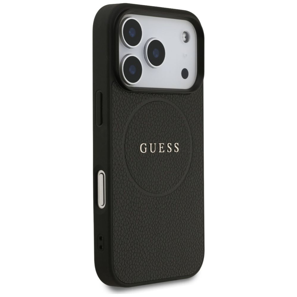 Other goods Guess Guess Grained Ring MagSafe case for iPhone 17 Pro - black