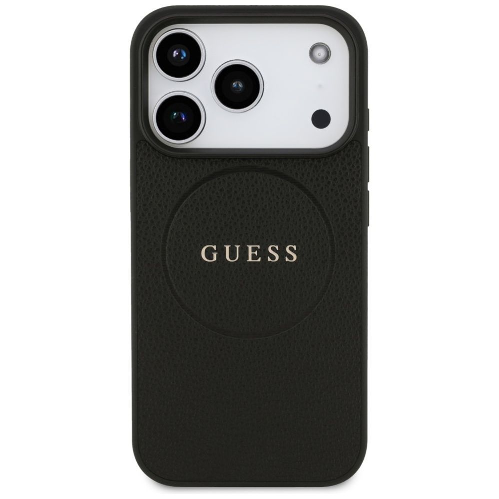 Other goods Guess Guess Grained Ring MagSafe case for iPhone 17 Pro - black