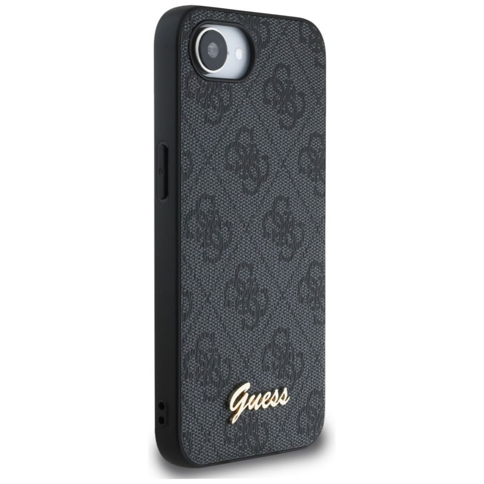 Muud kaubad Guess Guess 4G Script Logo MagSafe case for iPhone 16e - black