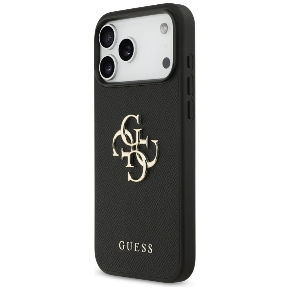 Other goods Guess Guess Grained Big 4G & Classic Logo case for iPhone 17 Pro Max - black