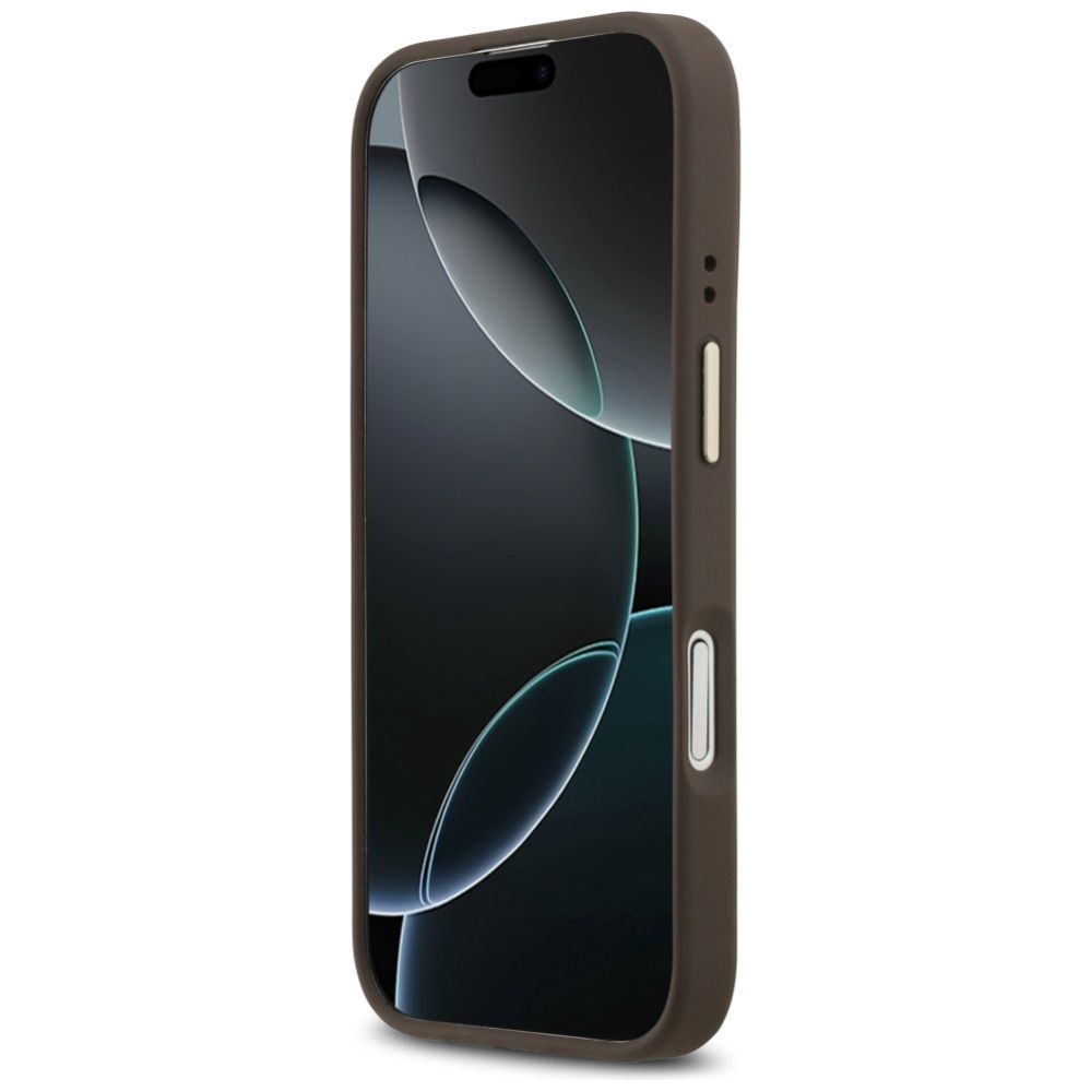 Muud kaubad Guess Guess Peony Hot Stamp MagSafe Case for iPhone 17 - Brown