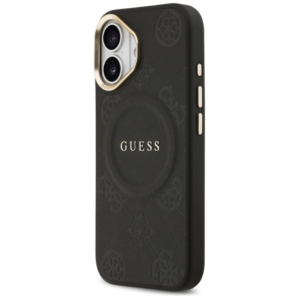 Muud kaubad Guess Guess Peony Hot Stamp MagSafe Case for iPhone 17 - Black