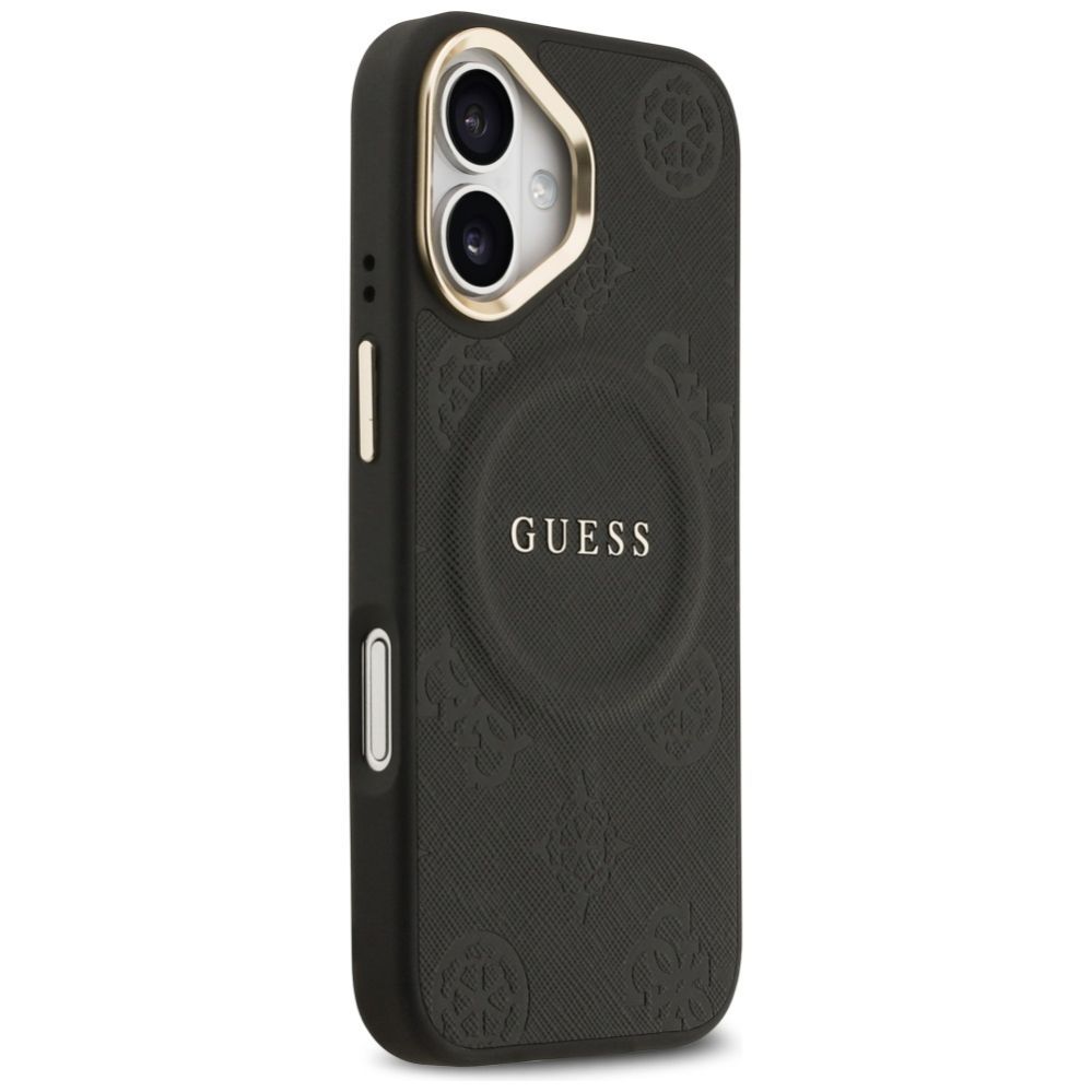Muud kaubad Guess Guess Peony Hot Stamp MagSafe Case for iPhone 17 - Black