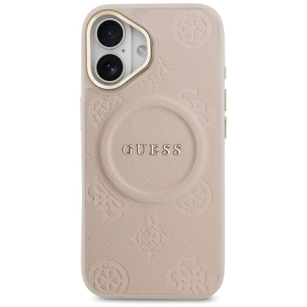 Muud kaubad Guess Guess Peony Hot Stamp MagSafe iPhone 17 Case - Pink