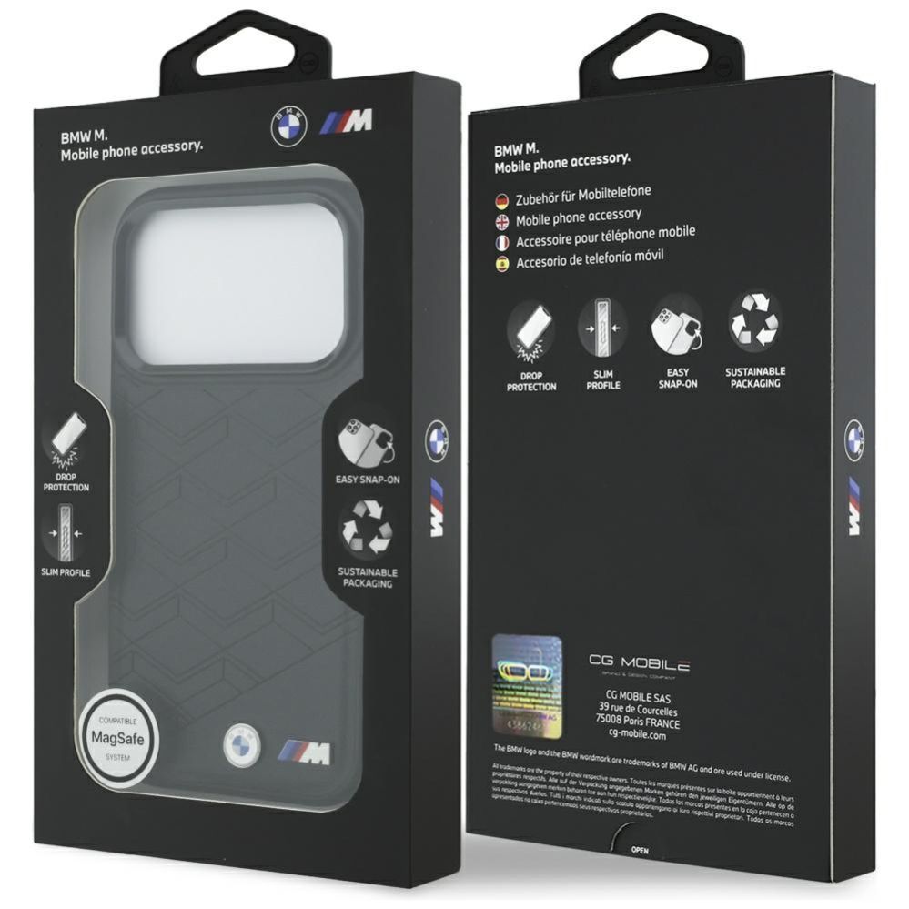 Muud kaubad BMW BMW M Shape Logo MagSafe Case for iPhone 17 Pro - Black
