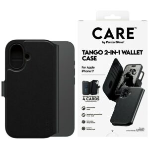 Muud kaubad Panzer Glass  CARE by PanzerGlass Feature Tango 2in1 Wallet Case MagSafe for iPhone 17 - Black 