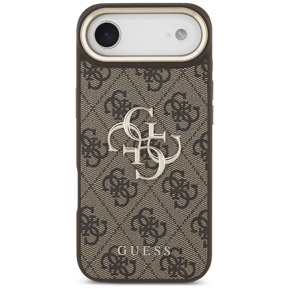Muud kaubad Guess Guess 4G Big 4G Classic Logo Case for iPhone Air - Brown and Gold
