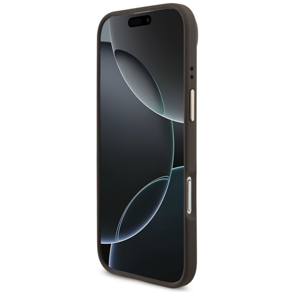 Muud kaubad Guess Guess 4G Big 4G Classic Logo Case for iPhone Air - Brown and Gold